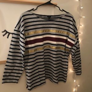 J. Crew Striped Top
